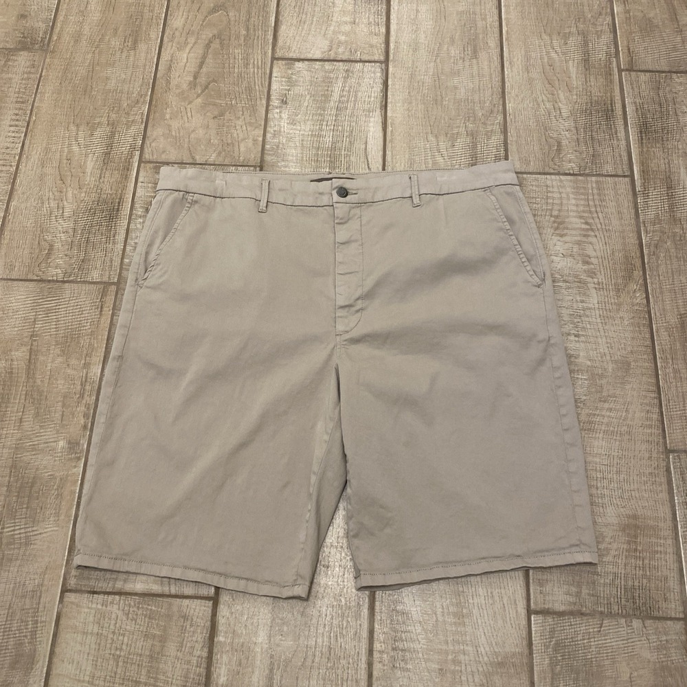 Joe's Jeans Shorts Men Khaki Beige Sz 44 Stretch Comfort Chino Bermuda Golf Hike